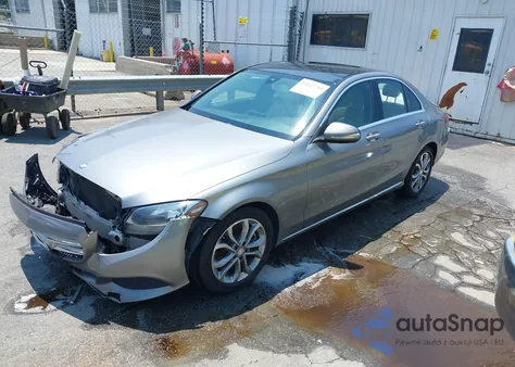 2015 Mercedes-Benz C 300 Luxury/Sport from USA, damaged, VIN 55SWF4JB0FU064967